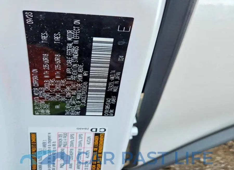 JTJAGCEZ7R5008246# 13