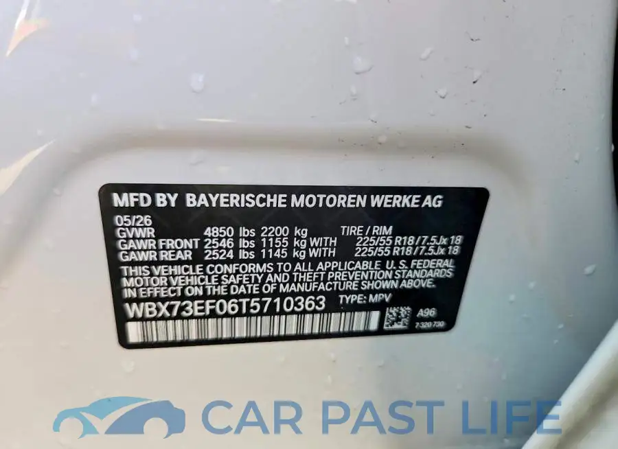 WBX73EF06T5710363# 13