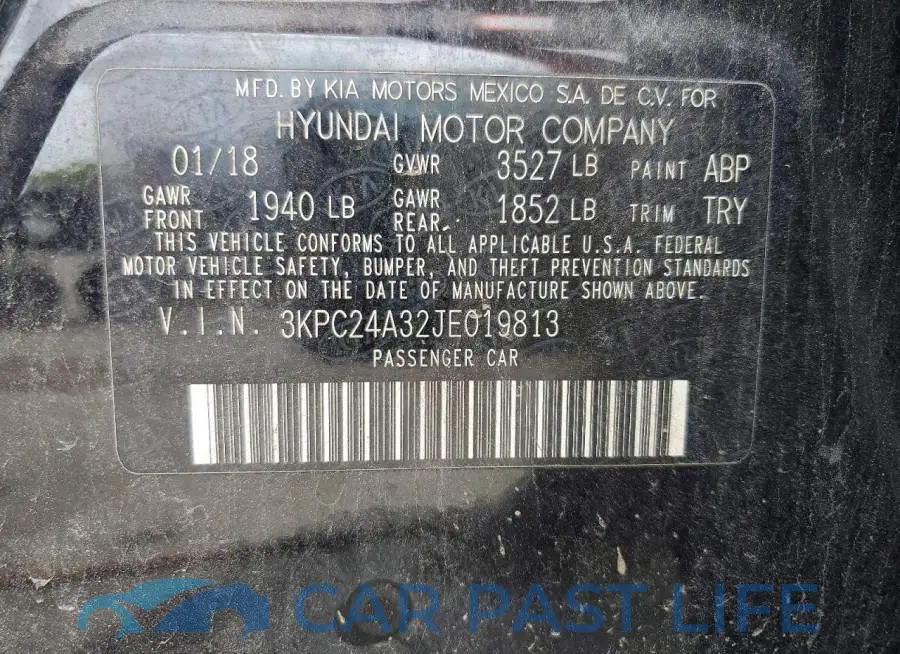 3KPC24A32JE019813# 12