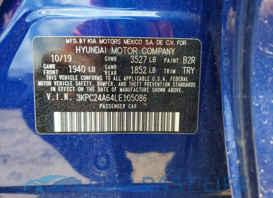 3KPC24A64LE105086# 12