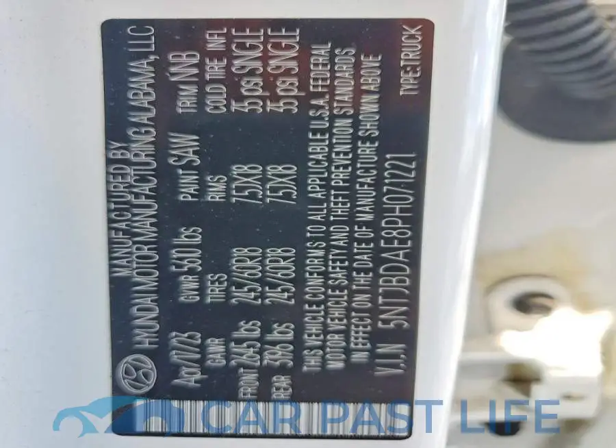 5NTJBDAE8PH071221# 12