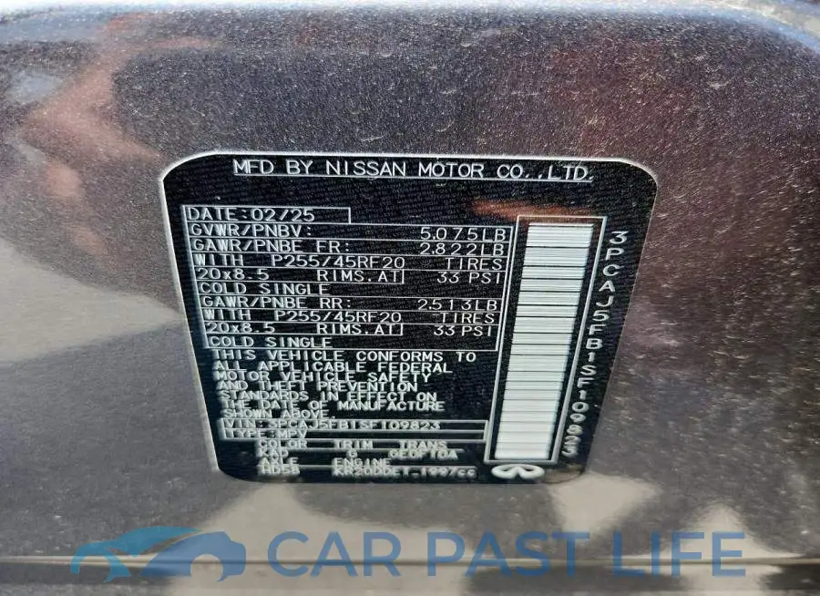 3PCAJ5FB1SF109823# 13