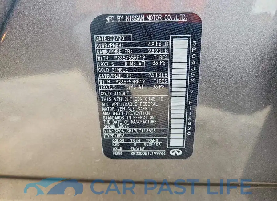 3PCAJ5M17LF118828# 14
