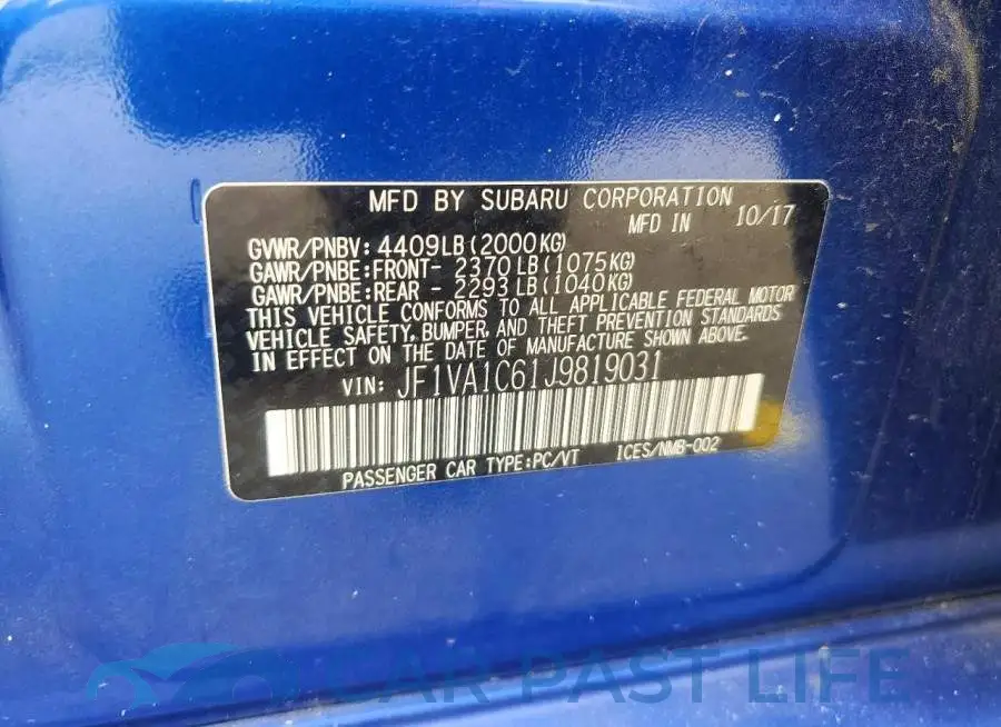 JF1VA1C61J9819031# 13