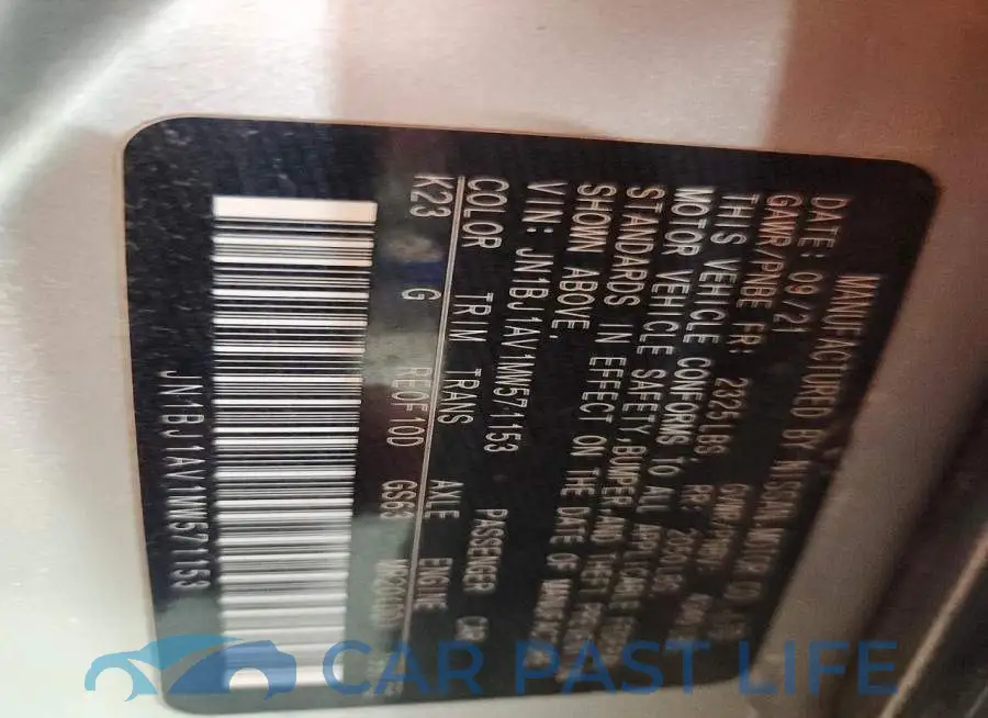 JN1BJ1AV1MW571153# 13