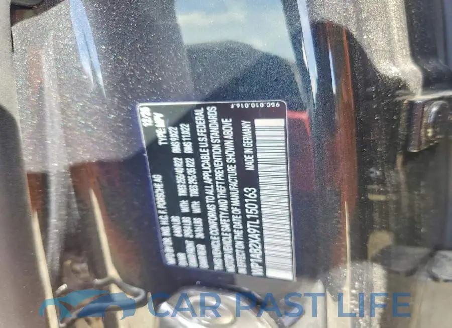 WP1AB2XA9TL150163# 13