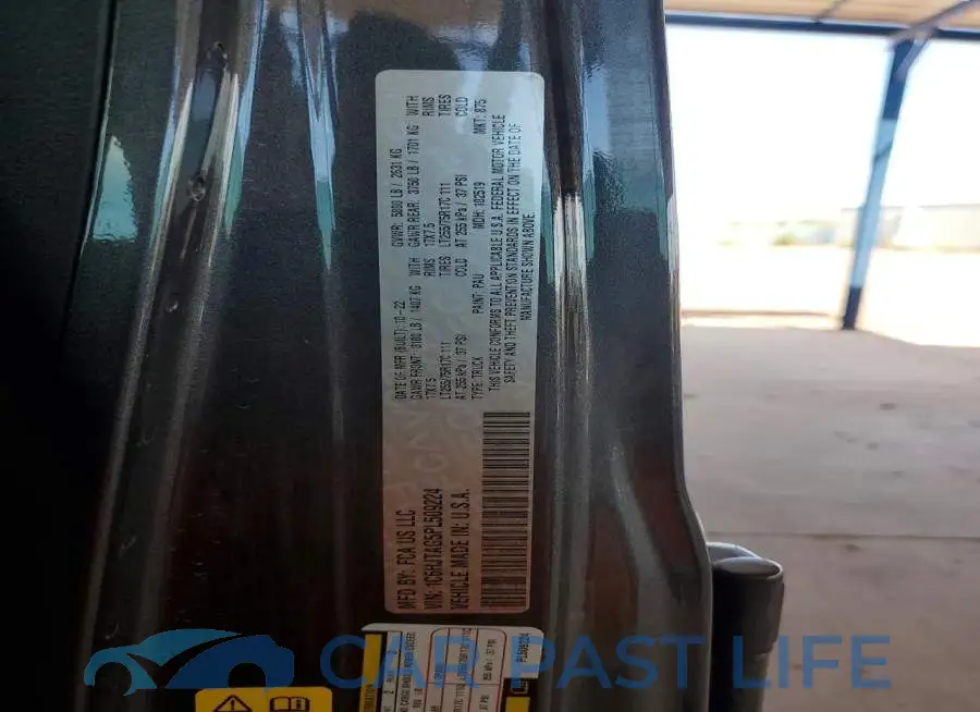 1C6HJTAG5PL509224# 12