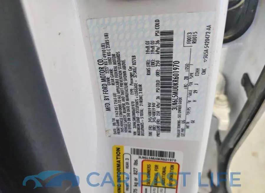 3LN6L5MU0KR601970# 12