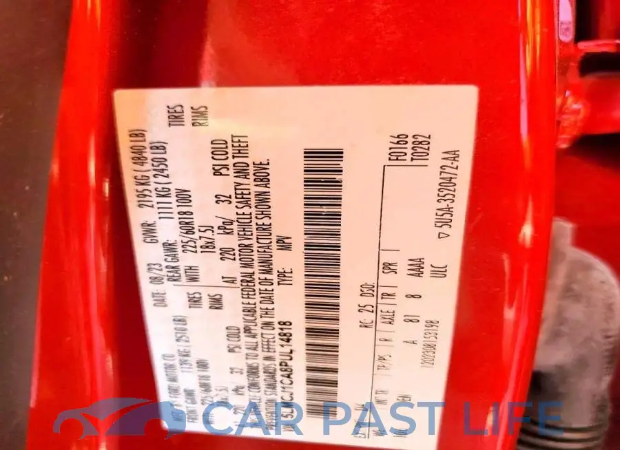5LMCJ1CA8PUL14818# 12
