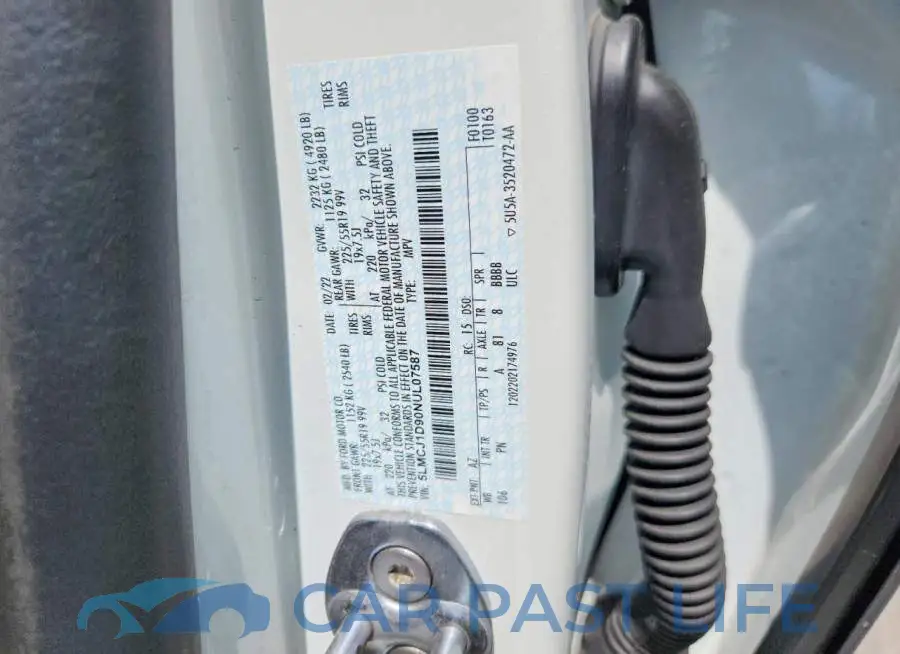 5LMCJ1D90NUL07587# 13