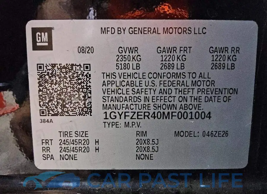 1GYFZER40MF001004# 13