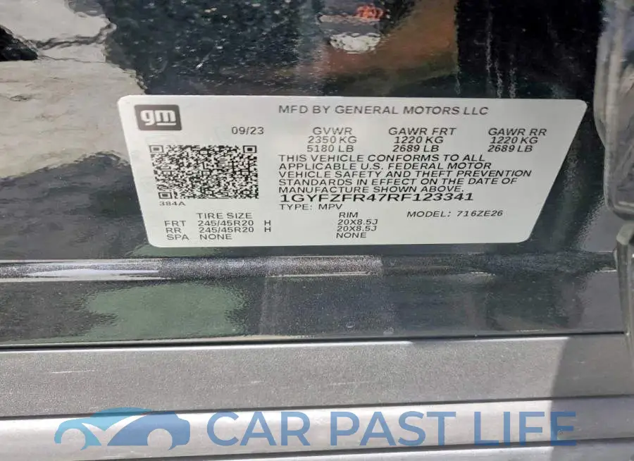 1GYFZFR47RF123341# 12