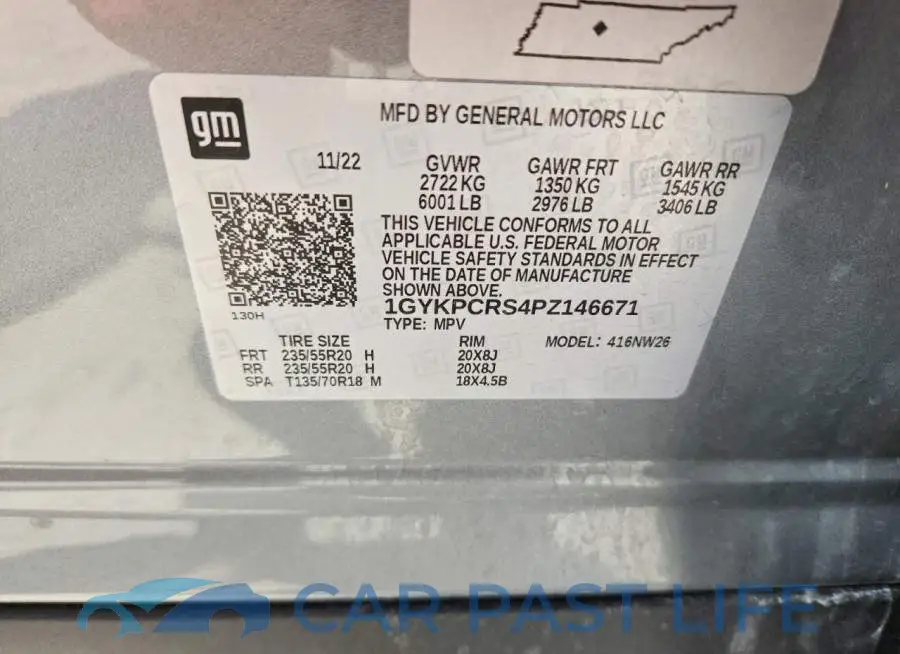 1GYKPCRS4PZ146671# 13