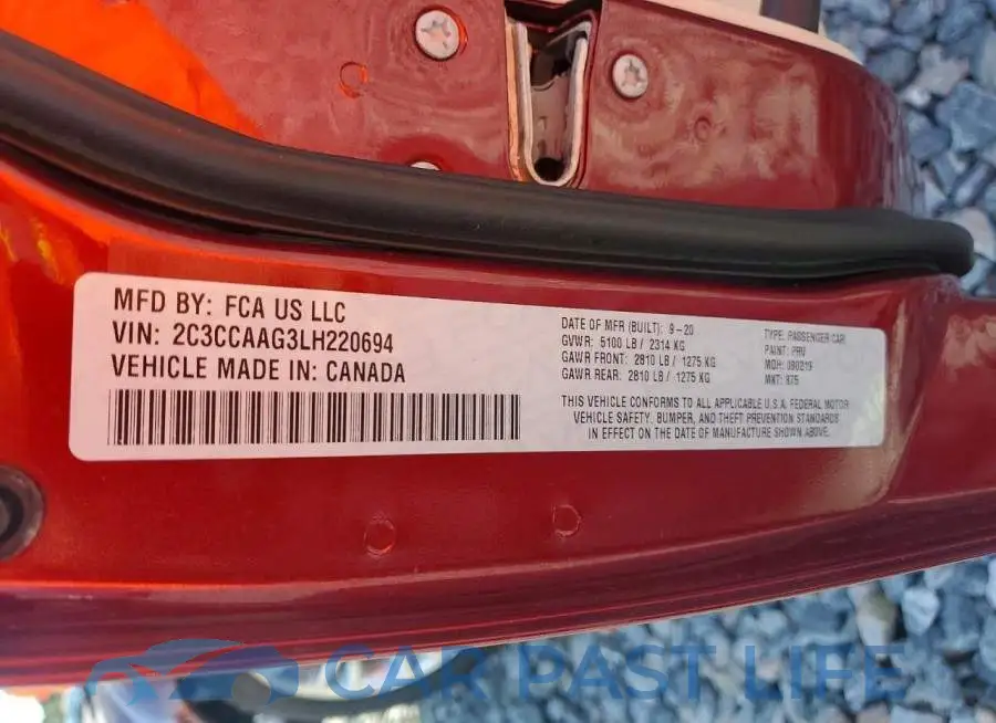 2C3CCAAG3LH220694# 12