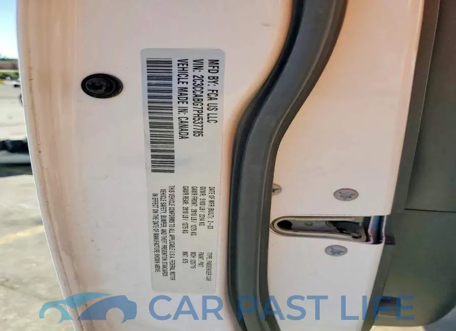 2C3CCABG7PH537785# 12