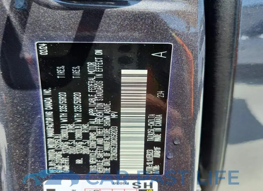 2T2KGCEZ0RC058203# 12