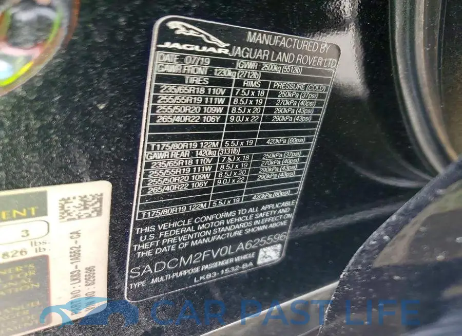 SADCM2FV0LA625596# 13