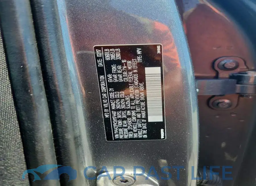 YV4A22PK5H1174487# 14