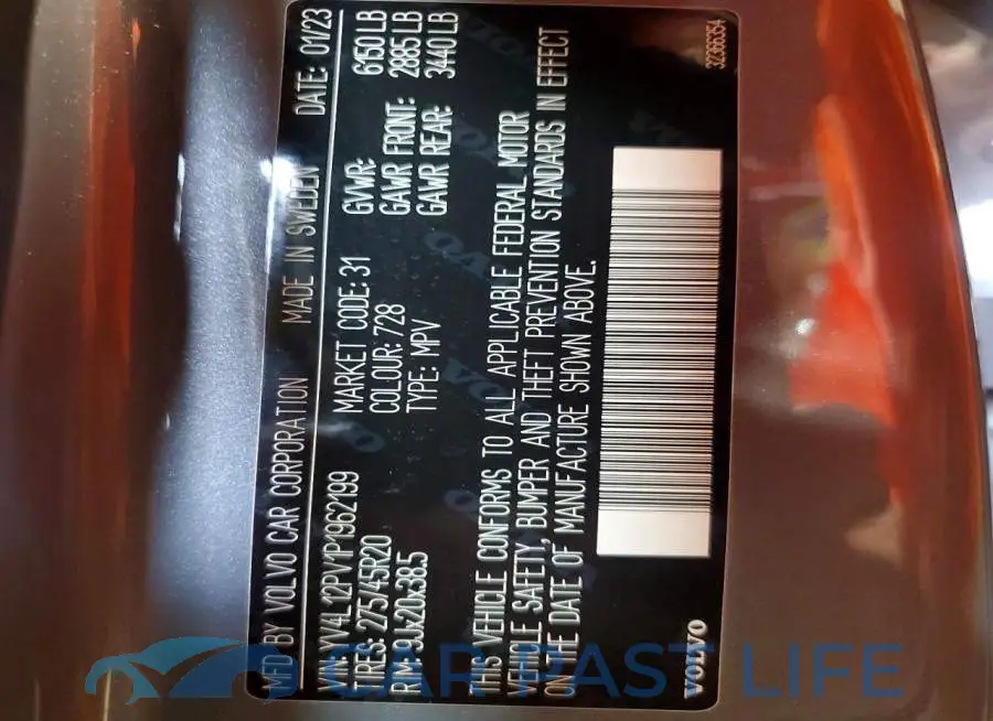YV4L12PV1P1962199# 13