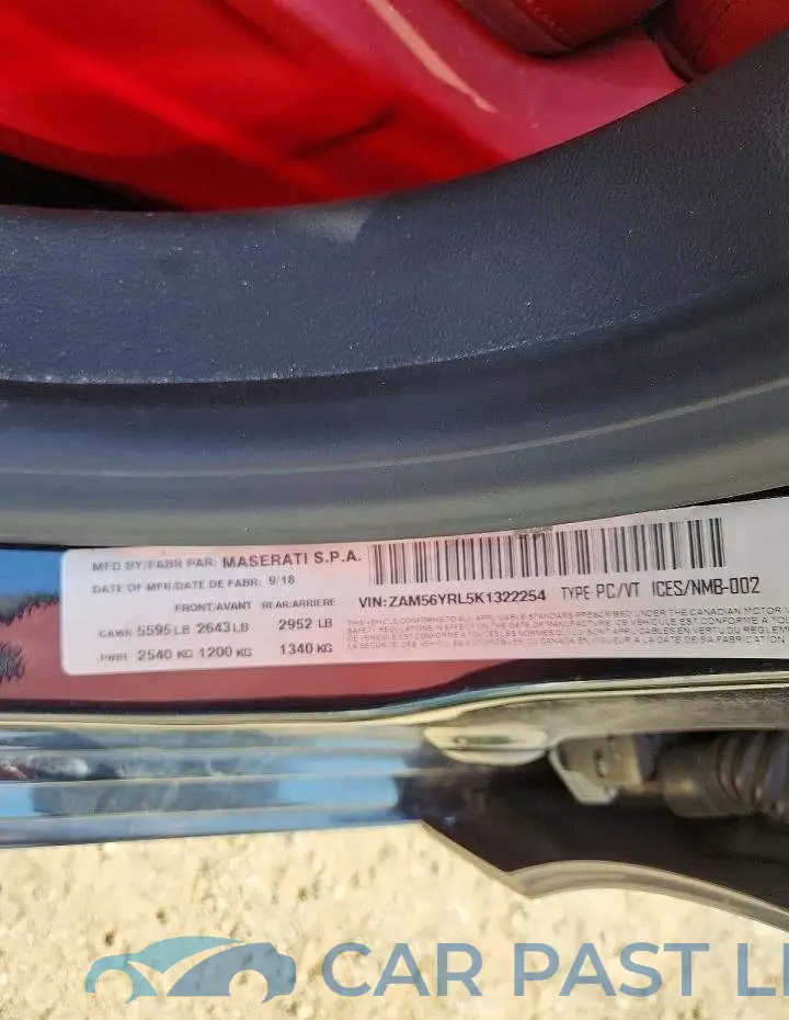 ZAM56YRL5K1322254# 12