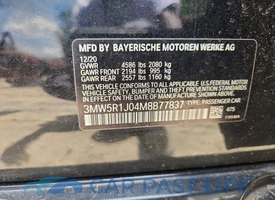 3MW5R1J04M8B77837# 13
