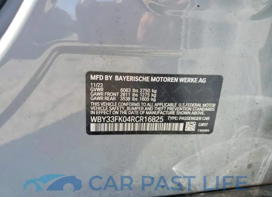 WBY33FK04RCR16825# 13