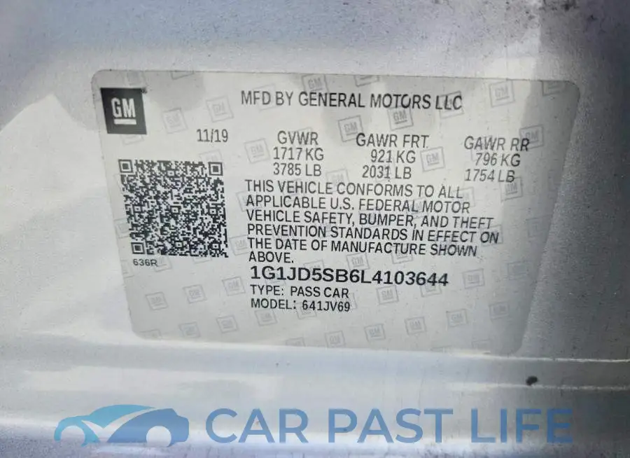 1G1JD5SB6L4103644# 12