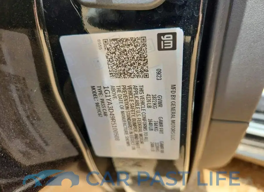 1G1YA3D49R5100508# 13