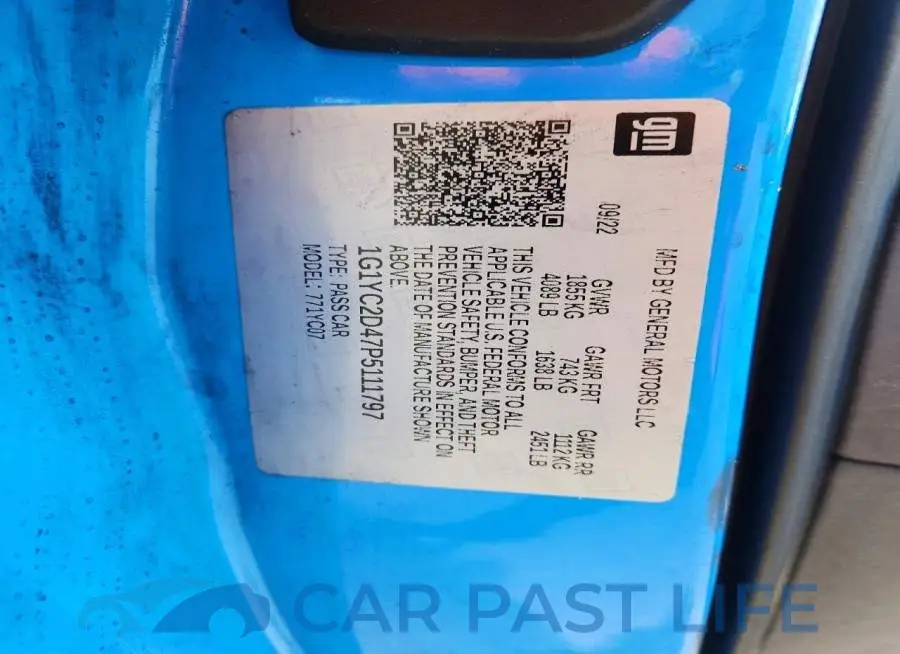 1G1YC2D47P5111797# 12