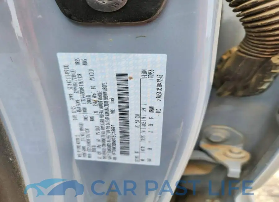 1FT8W3BN9TEC18697# 12