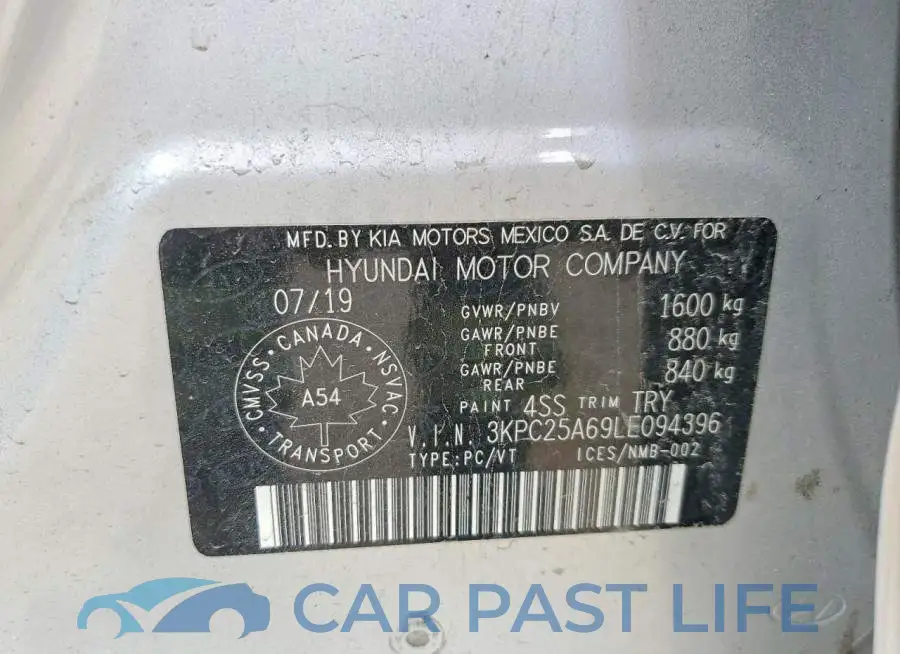 3KPC25A69LE094396# 12