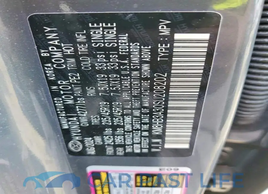 KM8HB3A30SU208202# 14