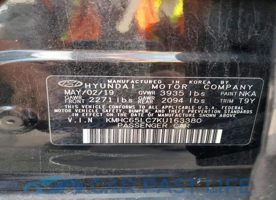 KMHC65LC7KU163380# 12