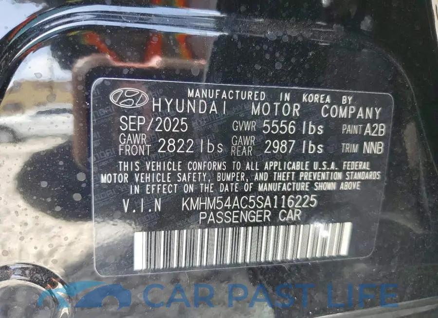 KMHM54AC5SA116225# 13