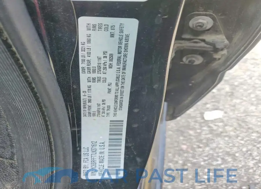 1C6SRFFT7LN371612# 12