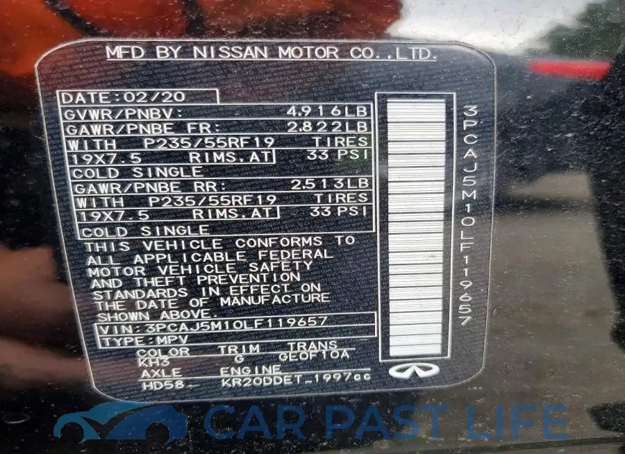 3PCAJ5M10LF119657# 12