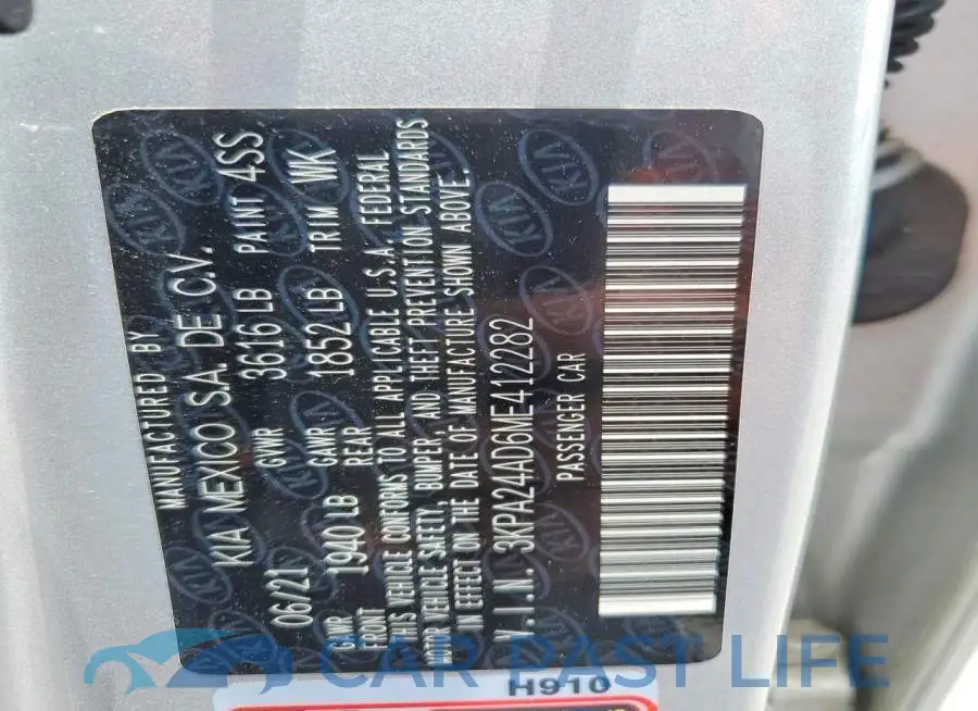 3KPA24AD6ME412282# 13