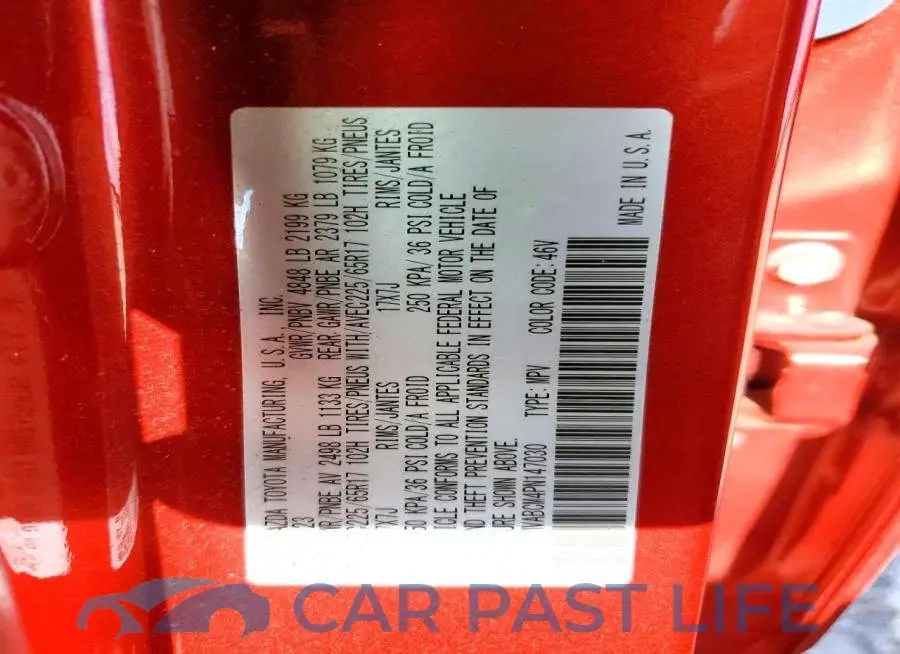 7MMVABCM4PN147030# 13