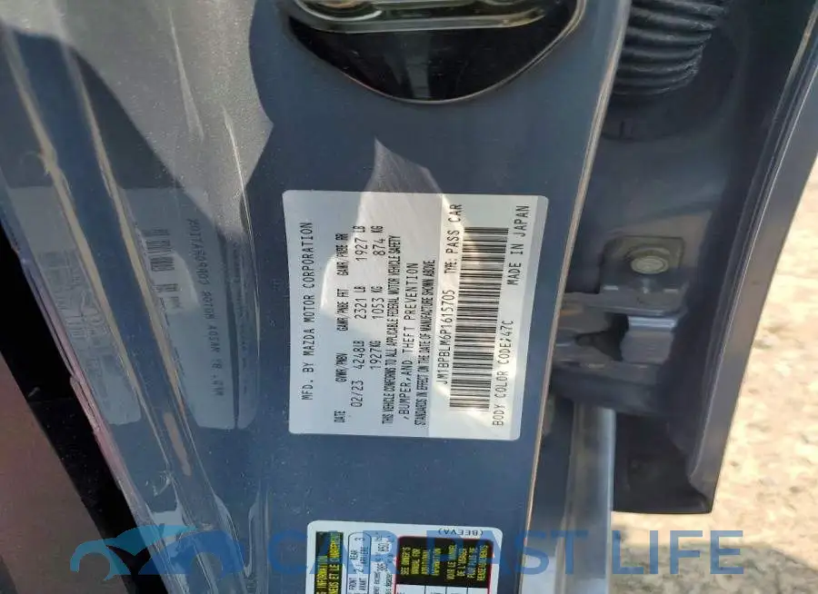 JM1BPBLM6P1615705# 13