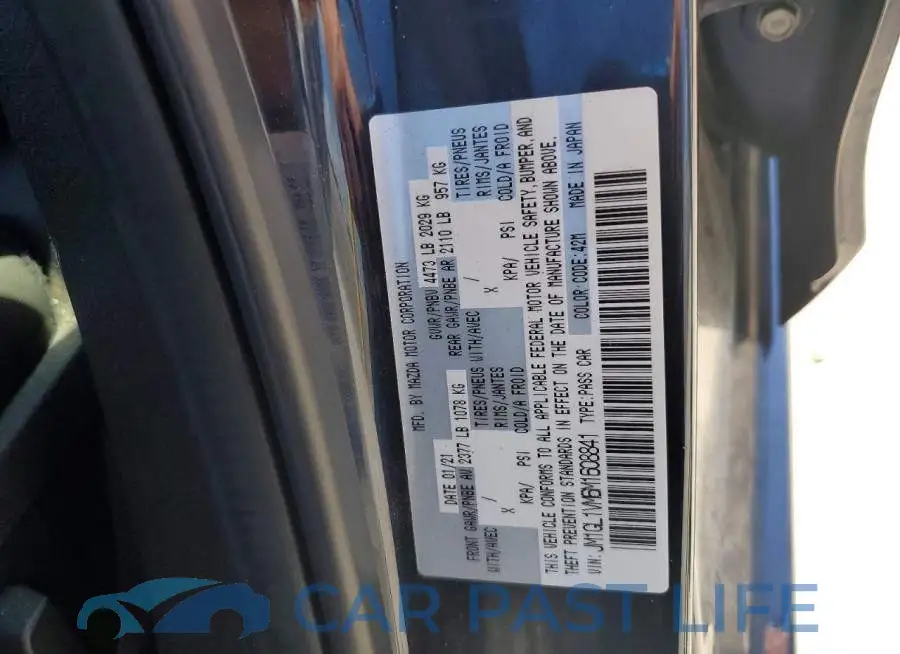 JM1GL1VM6M1608841# 12