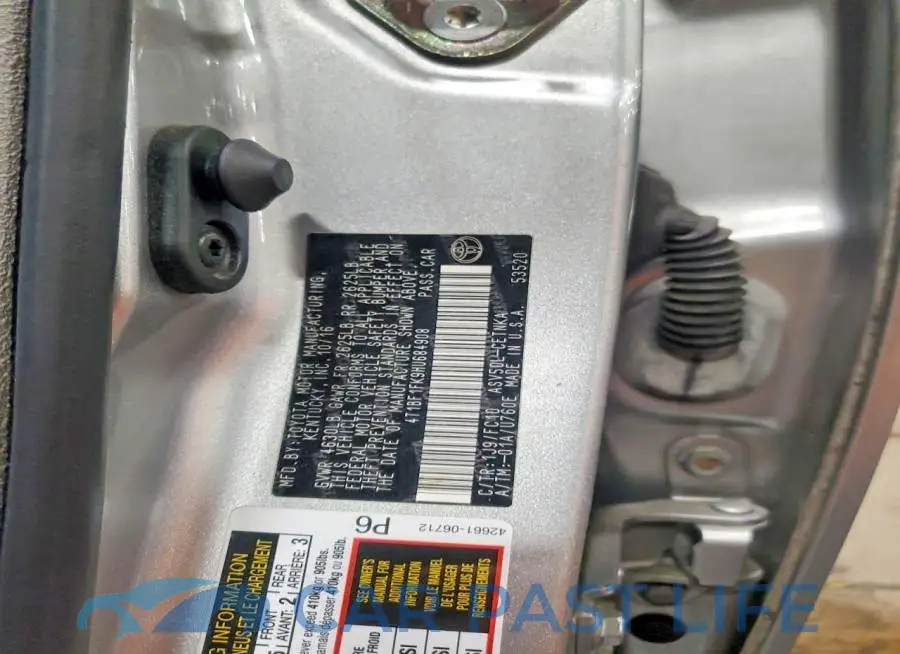4T1BF1FK9HU684908# 12