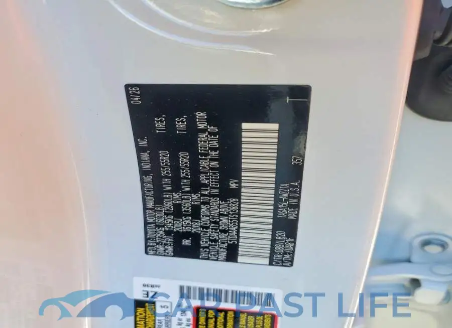 5TDAAAB55TS138828# 12