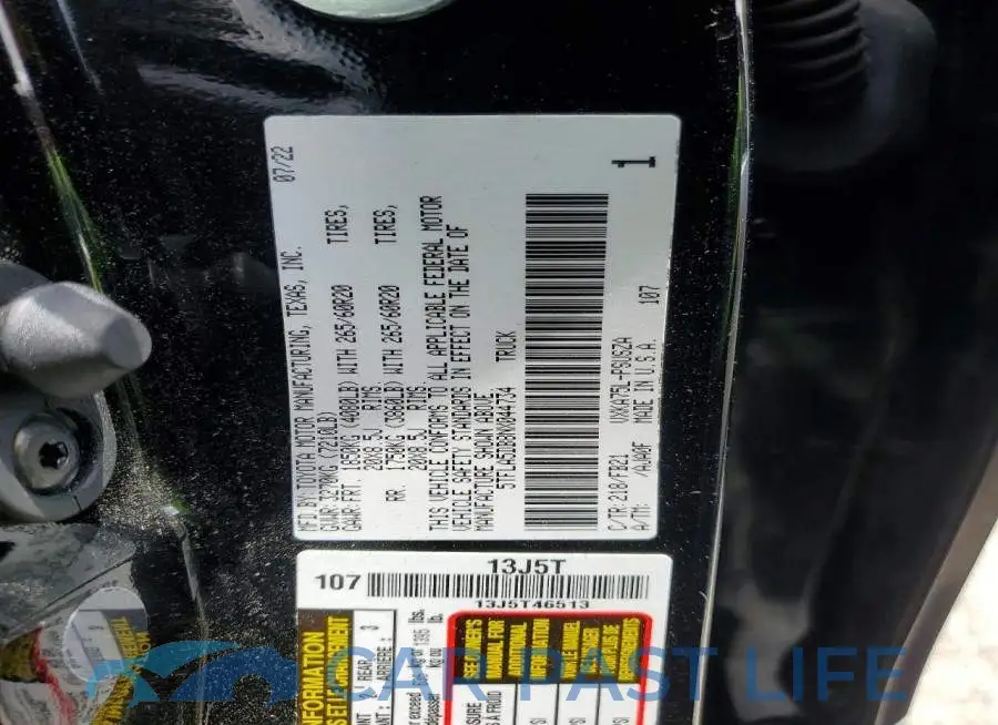 5TFLA5DB8NX044734# 12