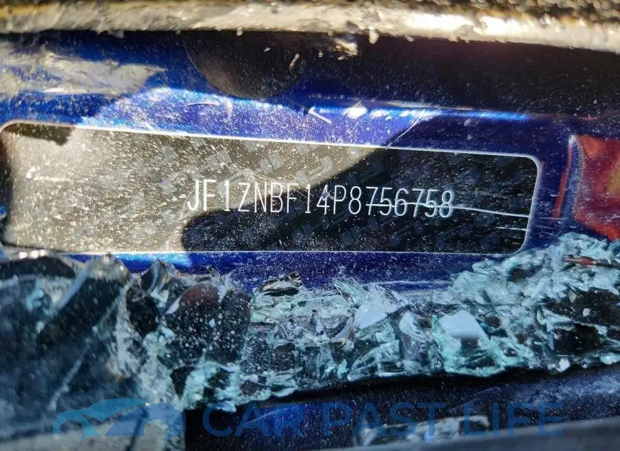 JF1ZNBF14P8756758# 12