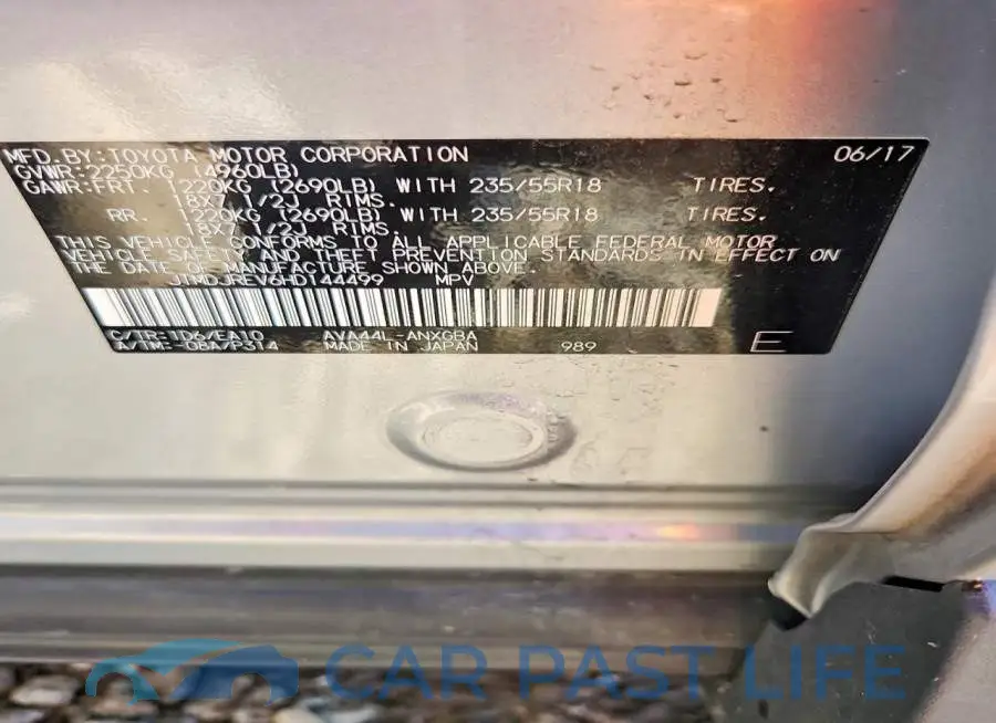 JTMDJREV6HD144499# 13
