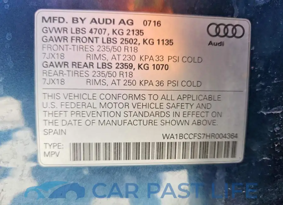 WA1BCCFS7HR004364# 14