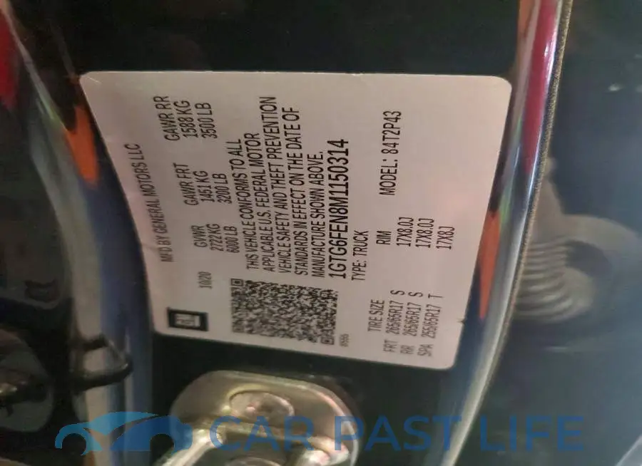 1GTG6FEN8M1150314# 12