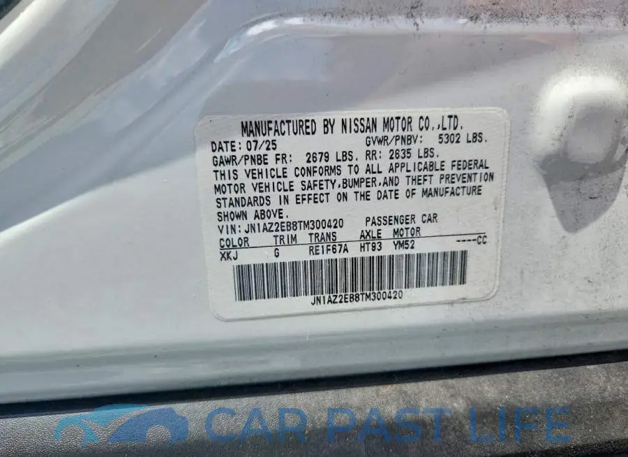 JN1AZ2EB8TM300420# 14