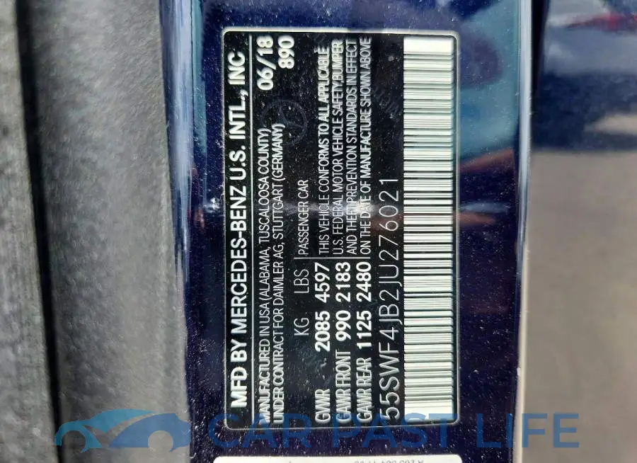55SWF4JB2JU276021# 12