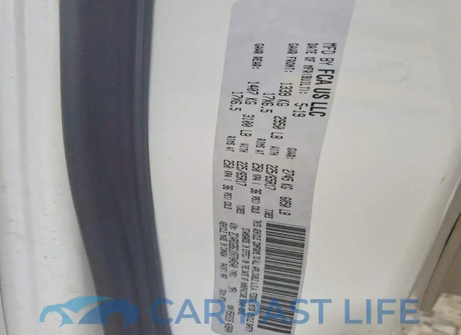 2C4RDGBG1KR704540# 13